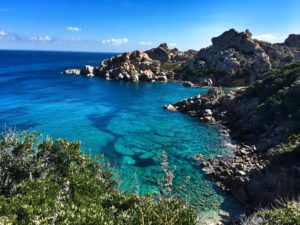 SUP in Sardinien