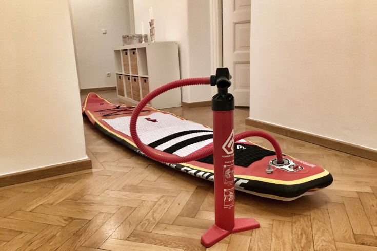 SUP zum Saisonende überwintern