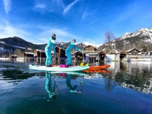 Mit dem SUP auf dem Walchensee